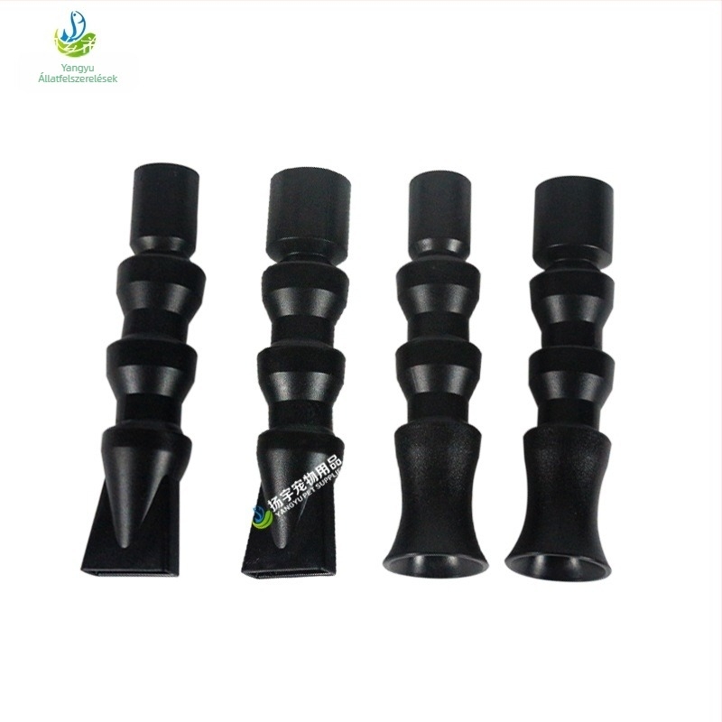 Akvaris vízkiáramló készlet kiterjesztéssel, Tornádó fejcső, Duckbill dűza és kimeneti csatlakozó