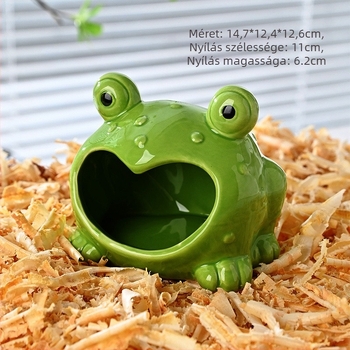Hamster kerámiás fészek, iglu alakú menedék kerámiából, beltéri dekoráció