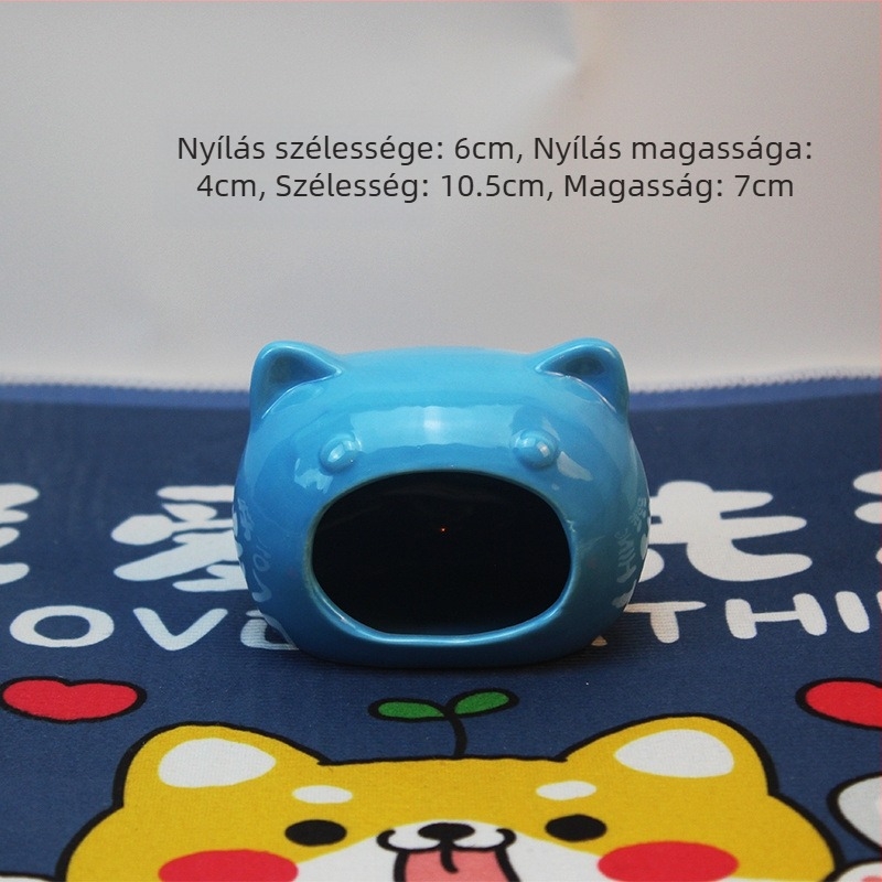 Hamster kerámiás fészek, iglu alakú menedék kerámiából, beltéri dekoráció