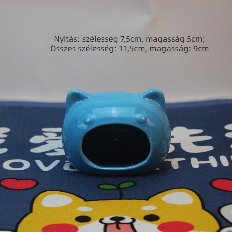 Hamster kerámiás fészek, iglu alakú menedék kerámiából, beltéri dekoráció