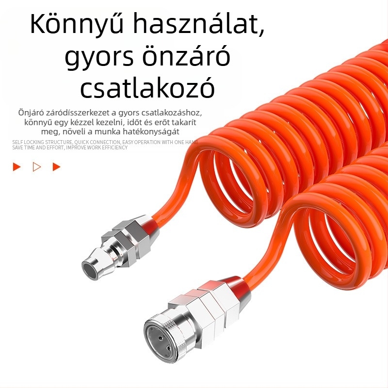 Teleszkópos nylon levegőcső a Yushun-tól, magasnyomású levegőcső