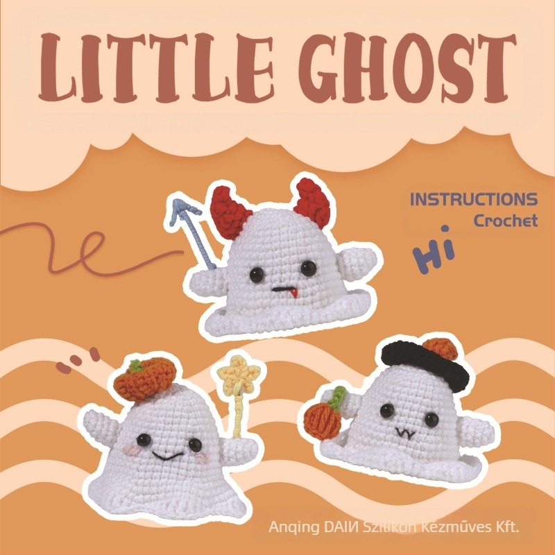 DIY horgolási készlet babáknak – 50% gyapjú, 24s fonal, 4 szál, worsted sodrás