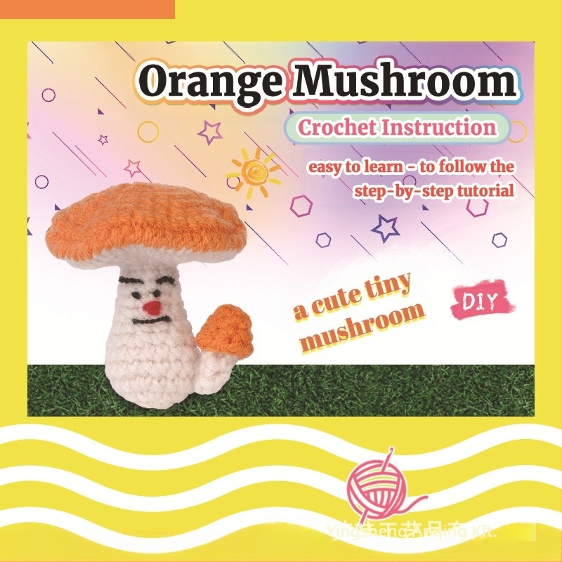 DIY horgolási készlet babáknak – 50% gyapjú, 24s fonal, 4 szál, worsted sodrás