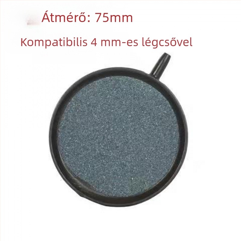 Oxigén buboréktárcsa akváriumhoz – kenyérszerű forma, levegőztető kő, 500 g, Qian Dun