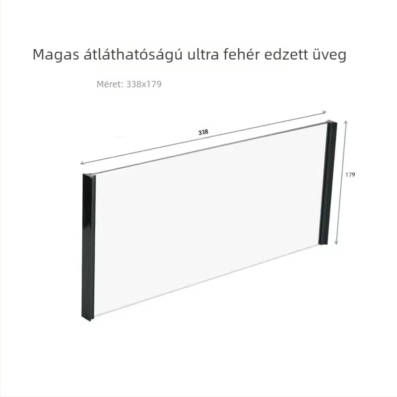 Teknősfélék tenyésztő ketrece rozsdamentes acél oldalsó panellel és edzett üveggel, 3C tanúsított