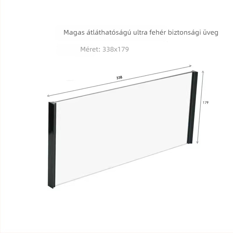 Teknősfélék tenyésztő ketrece rozsdamentes acél oldalsó panellel és edzett üveggel, 3C tanúsított