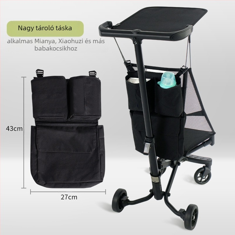 Lan feilin T2 babakocsi szervező: tárolókosár, tároló táska, üléspárna és hátizsák-stílusú hordozó • Kód: 20250529 • Kategória: Részek • Anyag: Egyéb • Márka: Lan feilin