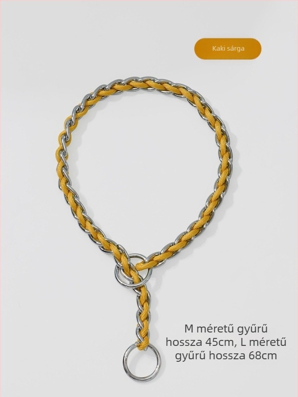 Ulas kutyatréning kötélkészlet: nylon+vas anyag, nem nyújtózó, 100 darabos doboz