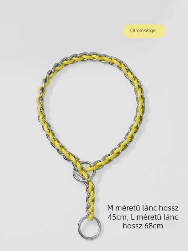 Ulas kutyatréning kötélkészlet: nylon+vas anyag, nem nyújtózó, 100 darabos doboz