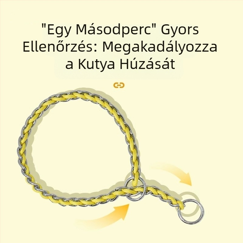 Ulas kutyatréning kötélkészlet: nylon+vas anyag, nem nyújtózó, 100 darabos doboz