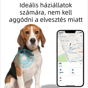 FIND-Y12 Körkörös globális lokátor intelligens nyomkövetéssel, kétirányú anti-eltűnés riasztás, 10–15 m hatótávolság, 210 mAh akkumulátor, ABS ház, 7,77 g, Pénztárca, Kulcsok és Háziállatok számára