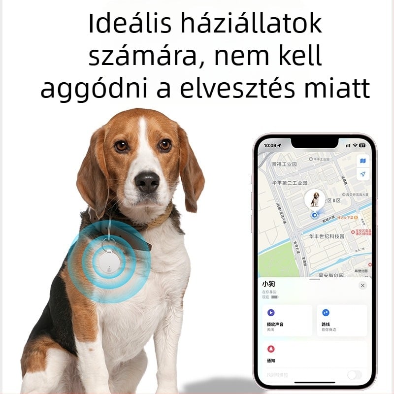 FIND-Y12 Körkörös globális lokátor intelligens nyomkövetéssel, kétirányú anti-eltűnés riasztás, 10–15 m hatótávolság, 210 mAh akkumulátor, ABS ház, 7,77 g, Pénztárca, Kulcsok és Háziállatok számára