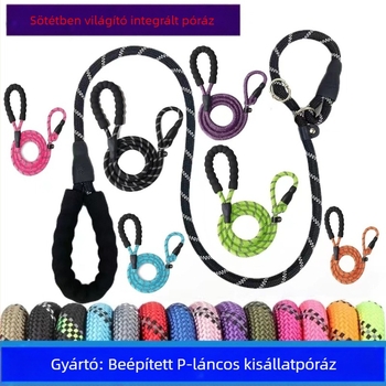 Nylon kutya póráz, bővíthető, 120 darabos készlet