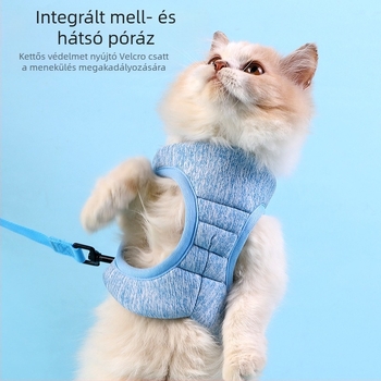 Da Da Bear quilted macska mellény hám