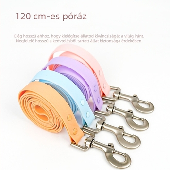 PVC vízálló kutyapóráz – Zichen (Pet) – vontatószalag; csomagolás 200