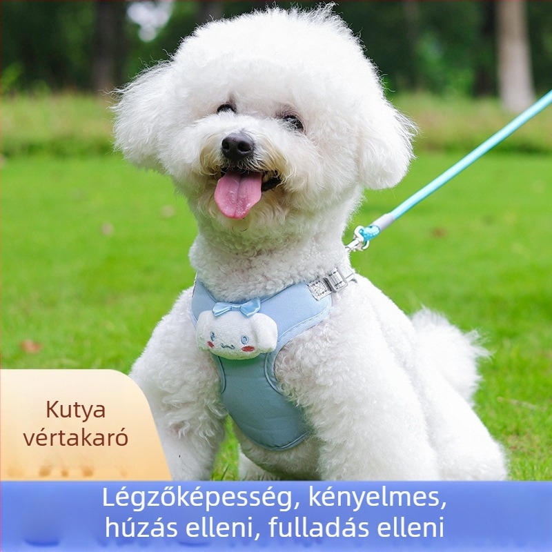 Naylon kutya mellkasi pántja – Brother Dao, fényvisszaverő, légáteresztő