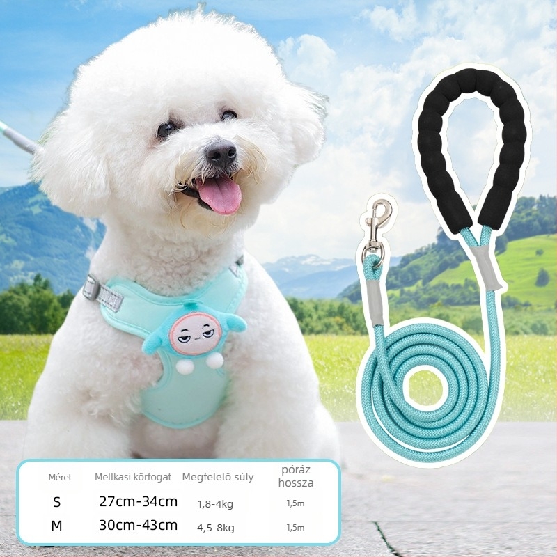 Naylon kutya mellkasi pántja – Brother Dao, fényvisszaverő, légáteresztő