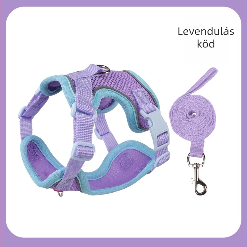 Belu Mellkasöv háziállatoknak – Poliészter, állítható, macskáknak, dobozban 240 db