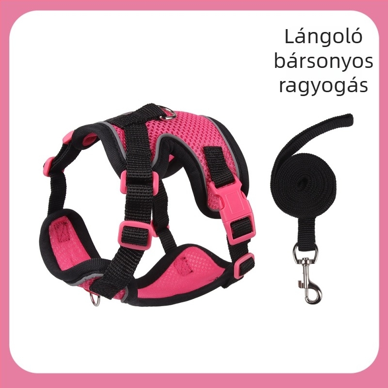 Belu Mellkasöv háziállatoknak – Poliészter, állítható, macskáknak, dobozban 240 db