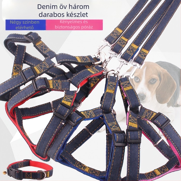 Nylonból készült háziállat-póráz – kopásálló, nem visszahúzódó, kutyáknak és macskáknak