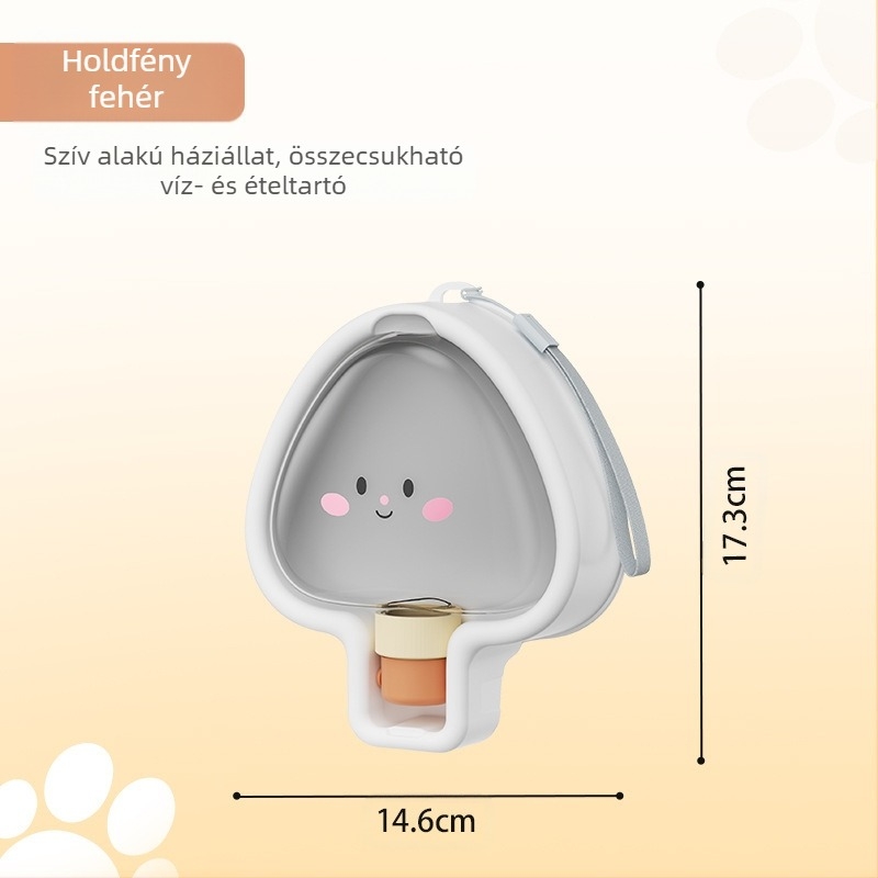 Kutya víz-üveg – hordozható műanyag ivóedény sétákhoz, manuális etetés (Műanyag; Nem importált; Manuális etetés)