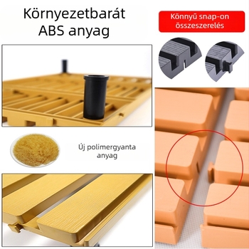 Plasztikus kijelzőpad a szupermarket hűtő vitrinjének aljához; nedvességálló, megőrzi a friss sertéshúst; Márka: Other; Anyag: Other