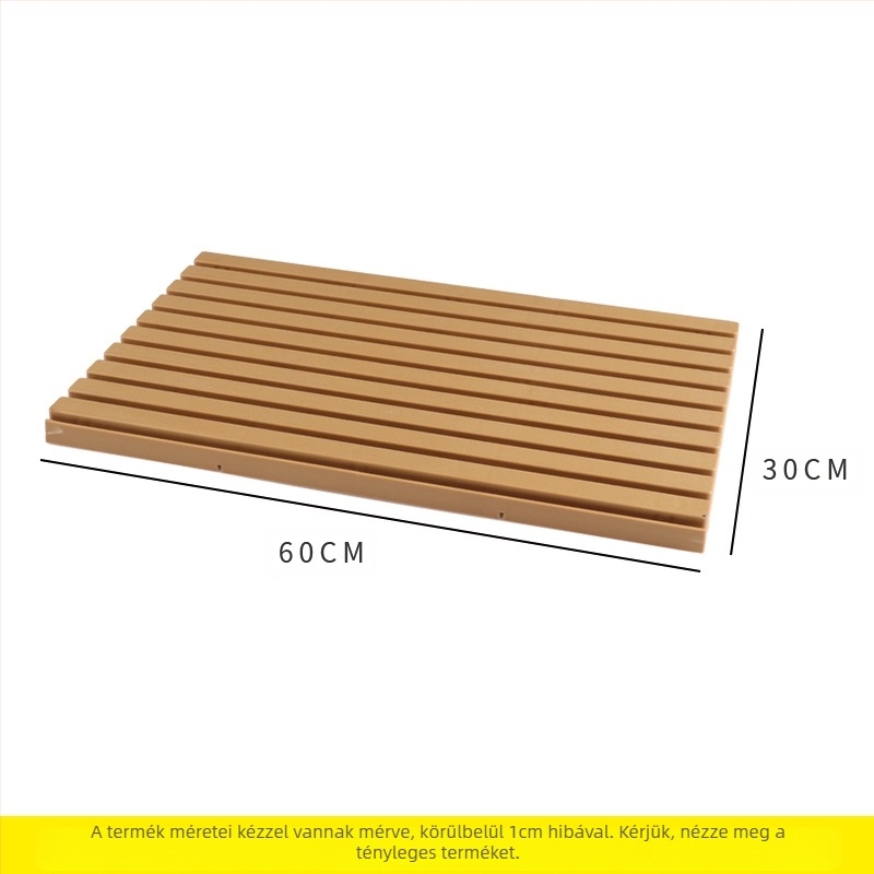 Plasztikus kijelzőpad a szupermarket hűtő vitrinjének aljához; nedvességálló, megőrzi a friss sertéshúst; Márka: Other; Anyag: Other