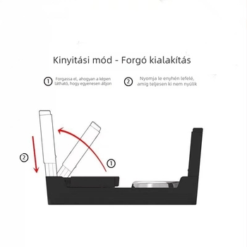 Magasított etető macskák és kis testű kutyák számára, dupla tál, állítható magasságú
