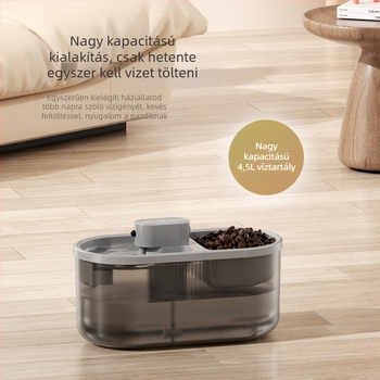 Háziállat ivóvíz- és etető automata – intelligens, minden egyben, ABS műanyag