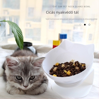 Műanyag macska tál, Egytálas macska tál, Kellékek háziállatoknak, Csomagolás 120