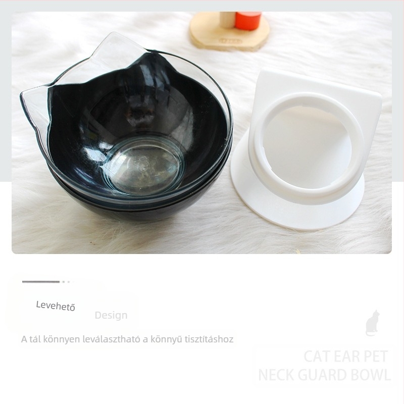 Műanyag macska tál, Egytálas macska tál, Kellékek háziállatoknak, Csomagolás 120