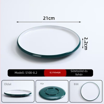 Melamin kerek tányér kereskedelmi használatra, szállodák és éttermek, Új kínai stílus, kézzel készített, testreszabható