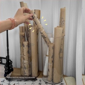 Asztali tároló doboz 84233 — PET műanyag, logó testreszabás, modern minimalista dizájn, az íróasztal rendezettségéhez