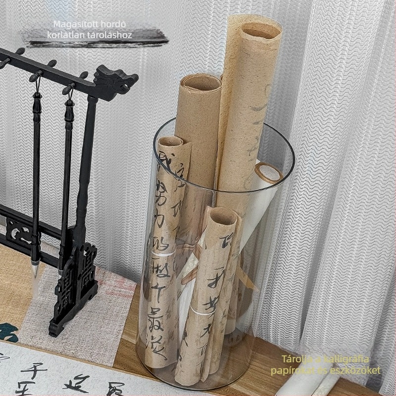 Asztali tároló doboz 84233 — PET műanyag, logó testreszabás, modern minimalista dizájn, az íróasztal rendezettségéhez