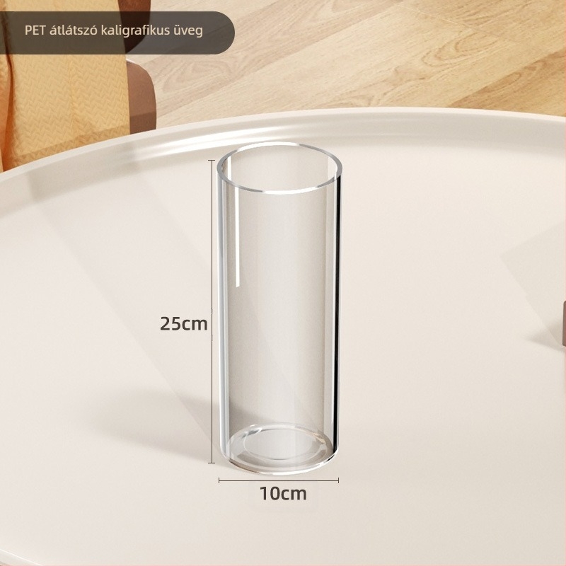 Asztali tároló doboz 84233 — PET műanyag, logó testreszabás, modern minimalista dizájn, az íróasztal rendezettségéhez