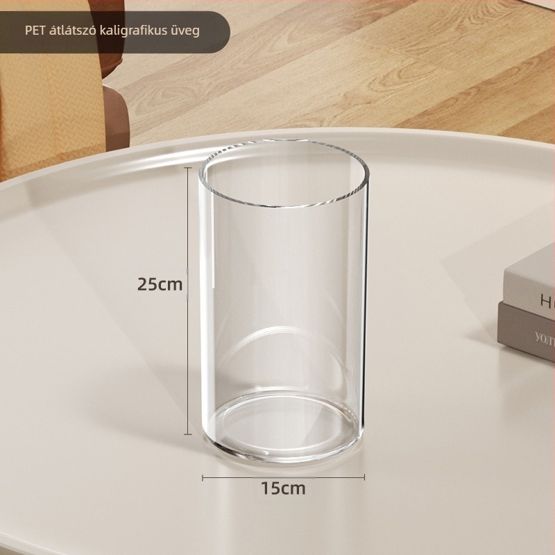 Asztali tároló doboz 84233 — PET műanyag, logó testreszabás, modern minimalista dizájn, az íróasztal rendezettségéhez