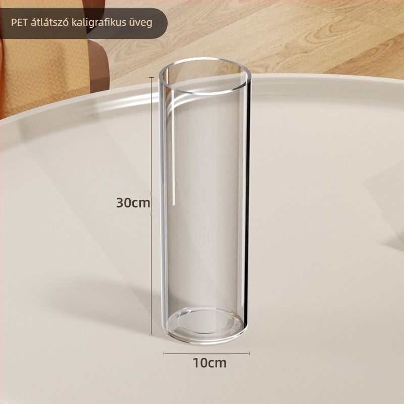 Asztali tároló doboz 84233 — PET műanyag, logó testreszabás, modern minimalista dizájn, az íróasztal rendezettségéhez