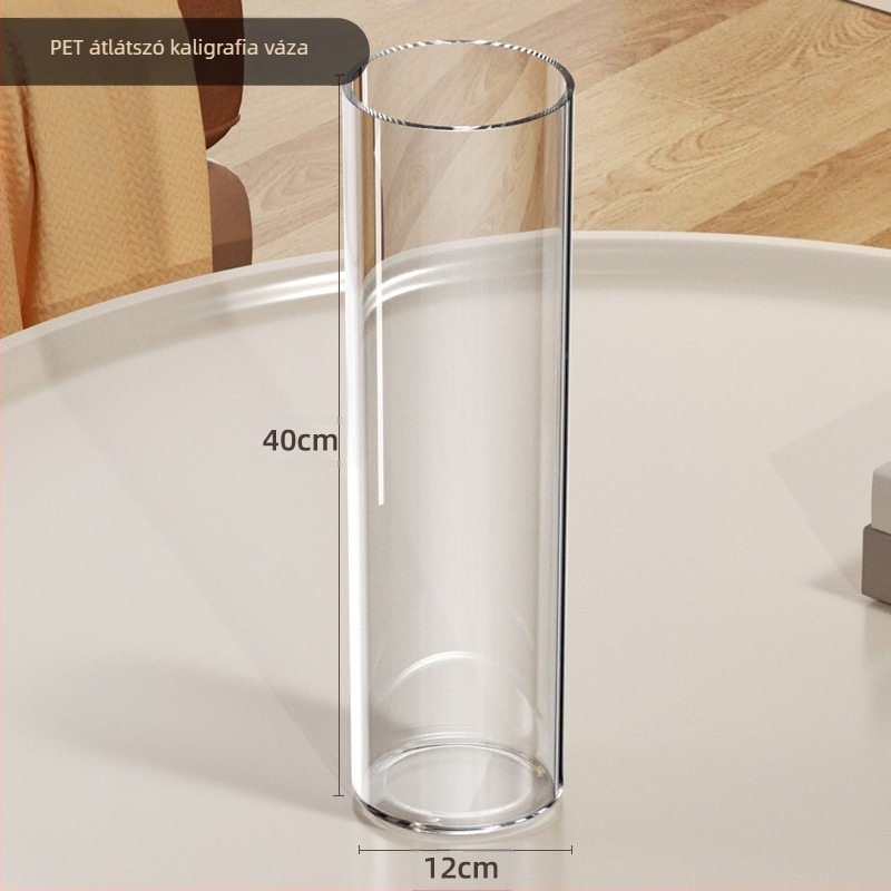 Asztali tároló doboz 84233 — PET műanyag, logó testreszabás, modern minimalista dizájn, az íróasztal rendezettségéhez