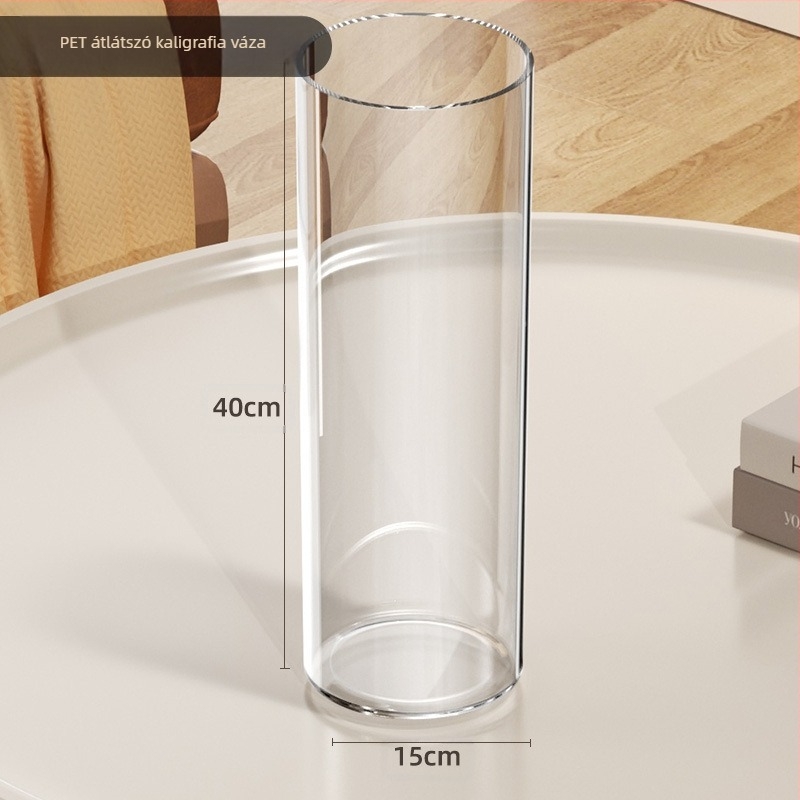 Asztali tároló doboz 84233 — PET műanyag, logó testreszabás, modern minimalista dizájn, az íróasztal rendezettségéhez