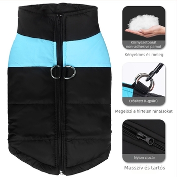 MAIZAI poliészteres kutyakabát, casual stílus, univerzális illeszkedés