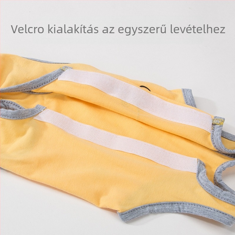 Állati ruházat – macskák számára anti nyalogatás sterilizációs köpeny, vékony anyag, kényelmes stílus