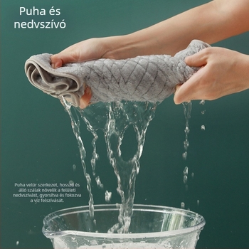 Korall fleece turbán törölköző függőleges csíkokkal, tömeg 50–80 g