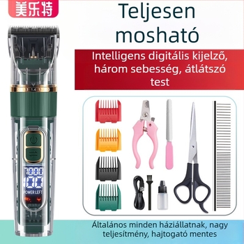 Állatgondozó hajvágó készlet: elektromos trimmelő kutyáknak és macskáknak, ABS kialakítás, G7 modell