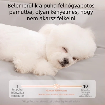 Kutyágy - minden évszakra tervezett, vízálló, levehető és mosható, szennyeződésálló