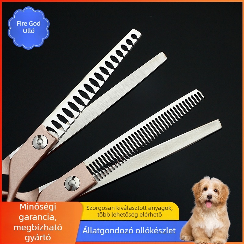 Vulcan kutyaápolási olló készlet – szépség ollók háziállatok számára