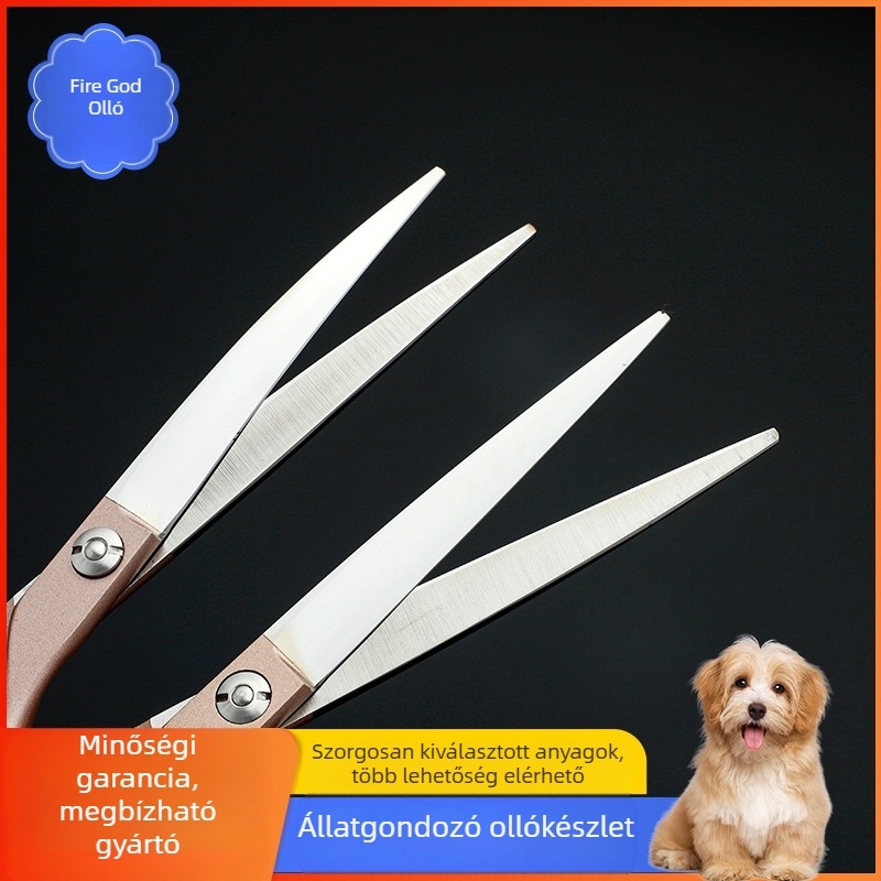Vulcan kutyaápolási olló készlet – szépség ollók háziállatok számára