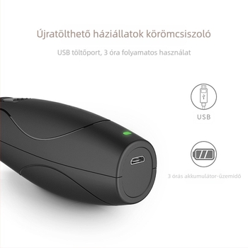 Állati elektromos körömfúró — Pink Elephant, műanyag, körömvágó olló, 120 darab, licencelt magánmárka