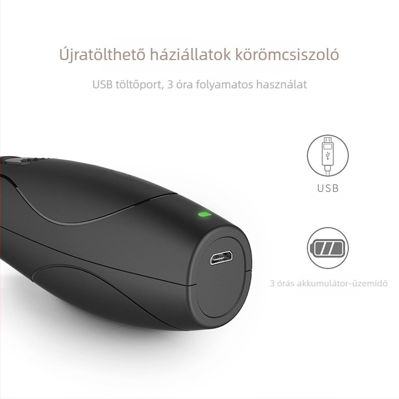 Állati elektromos körömfúró — Pink Elephant, műanyag, körömvágó olló, 120 darab, licencelt magánmárka