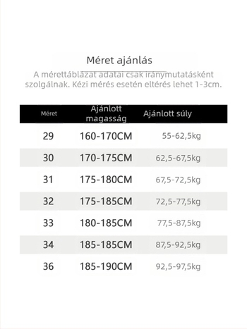 Férfiaknak városi munkásnadrág, középmagas derekú, egyenes szabás, poliészter, vasalás nélkül