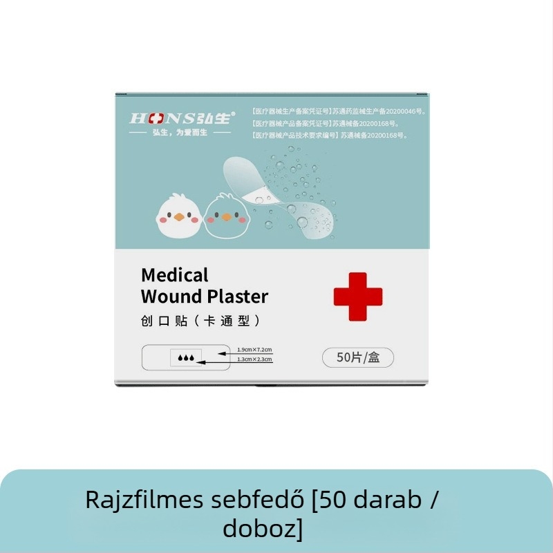 Rugalmas szövésű kör alakú vízálló sebtapasz, 100 darabos doboz, egyszer használatos, vérvételre és lábvédelemre